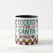 Cookies for Santa Paws Mug Mok (Midden)