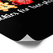 Cookies For Two Please,christmas Pregnancy Announc Poster (Hoek)