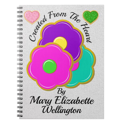 COOKIES Gemaakt door... Notitieboek (Voorkant)