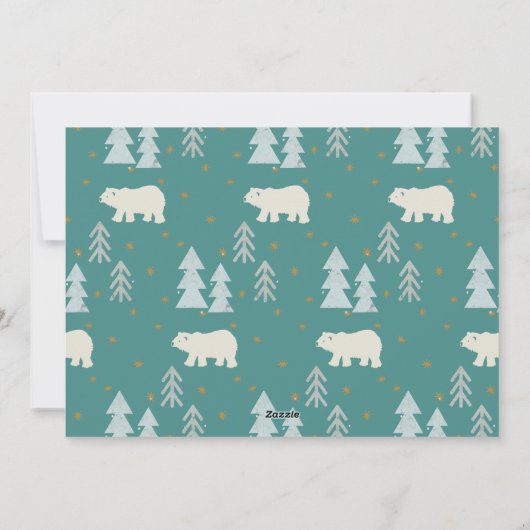 Cookies & Hot Chocolate Foto Verjaardag Uitnodigin Feestdagenkaart (Achterkant)