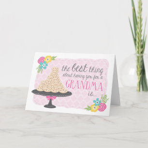 Cookies & Hugs-Moederdag-kaart voor oma Kaart