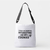 COOKIES INTERESSANT ZOALS U CROSSBODY TAS (Voorkant)