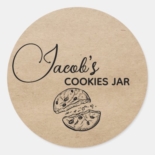 Cookies Jar Label (Voorkant)