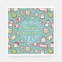 Cookies Kerst Turquoise