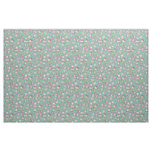 Cookies Kerst Turquoise Stof (Yard (91,4 cm))