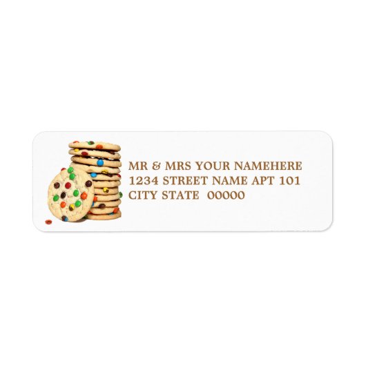 Cookies Labels (Voorkant)