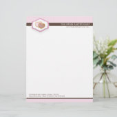 Cookies Letterhead Custom Briefhoofd (Staand voorkant)