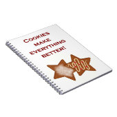 COOKIES MAKEN ALLES BETER! NOTITIEBOEK (Rechterzijde)