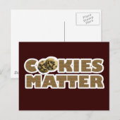 Cookies Matter Briefkaart (Voorkant / Achterkant)