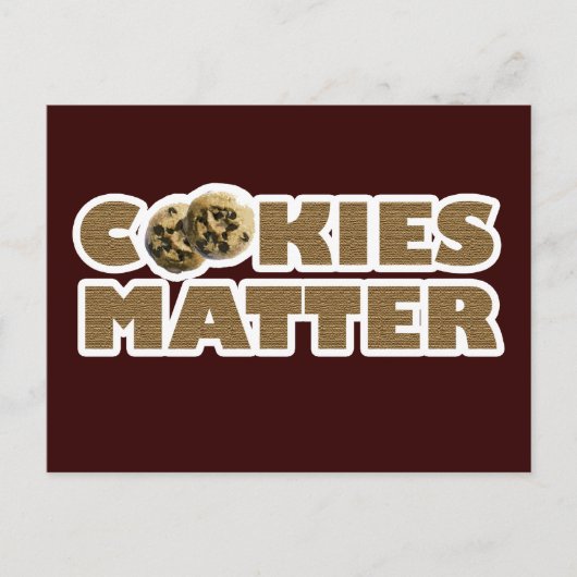 Cookies Matter Briefkaart (Voorkant)
