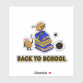 Cookies met boeken sticker (Vel)