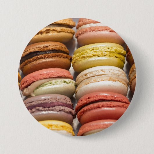 Cookies met Crème-vulling Ronde Button 7,6 Cm (Voorkant)