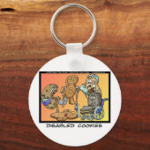 Cookies met een handicap Funny Gifts & Collectible Sleutelhanger (Voorkant)