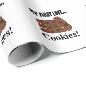 Cookies Mijn eerste liefde koekjes koekjes Cadeaupapier (Rol Hoek)