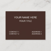 Cookies Mijn eerste liefde koekjes koekjes Visitekaartje (Achterkant)