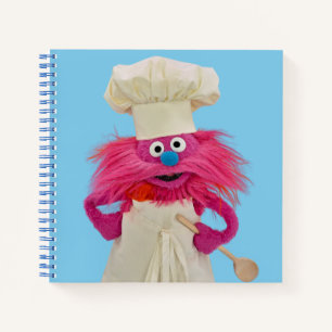 Cookie's Monster Food Truck   Gonger Poseert Notitieboek