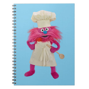Cookie's Monster Food Truck   Gonger Poseert Notitieboek