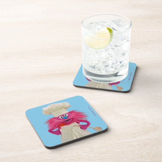 Cookie's Monster Food Truck | Gonger Posing Bier Onderzetter (Rechterzijde)