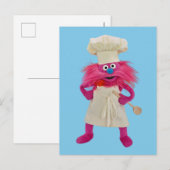 Cookie's Monster Food Truck | Gonger Posing Briefkaart (Voorkant / Achterkant)