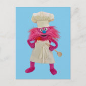 Cookie's Monster Food Truck | Gonger Posing Briefkaart (Voorkant)