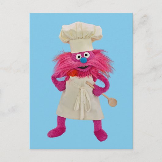 Cookie's Monster Food Truck | Gonger Posing Briefkaart (Voorkant)
