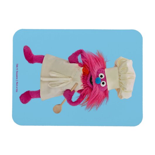 Cookie's Monster Food Truck | Gonger Posing Magneet (Horizontaal)