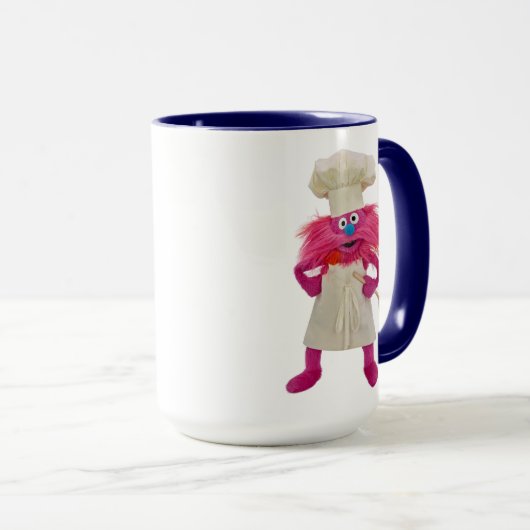 Cookie's Monster Food Truck | Gonger Posing Mok (Voorkant rechts)