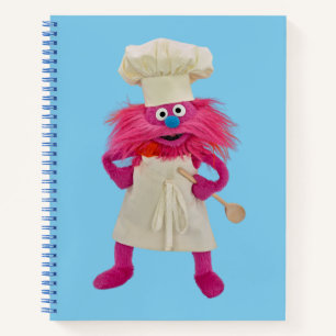 Cookie's Monster Food Truck Gonger Posing Notitieboek