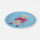 Cookie's Monster Food Truck | Gonger Posing Papieren Bordje (Gekanteld)