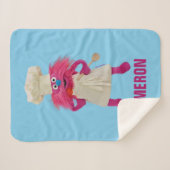 Cookie's Monster Food Truck | Gonger Posing Sherpa Deken (Voorkant (horizontaal))