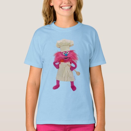 Cookie's Monster Food Truck | Gonger Posing T-shirt (Voorkant)