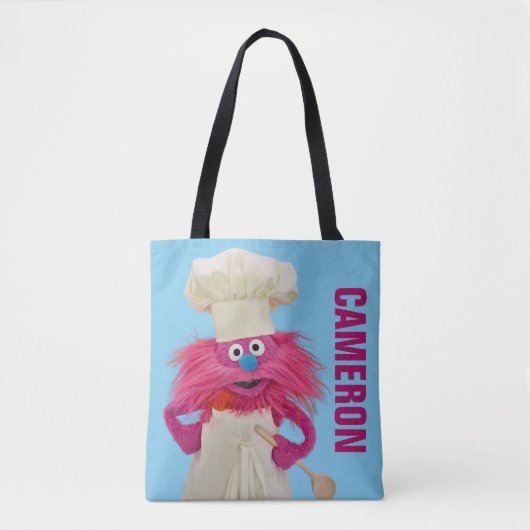 Cookie's Monster Food Truck | Gonger Posing Tote Bag (Voorkant)