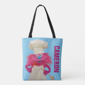 Cookie's Monster Food Truck | Gonger Posing Tote Bag (Achterkant)