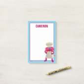 Cookie's Monster Voedseltruck | Gonger Poseert Post-it® Notes (Op bureau)