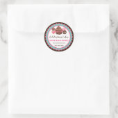 Cookies Pop Cookies Scalloped Banner Ronde Sticker (Tas)