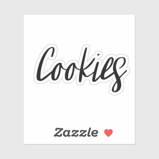 Cookies Storage Sticker (Vel)