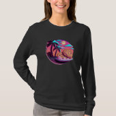 Cookies Synthwave 80s Retrowave Aesthetic T-shirt (Voorkant)