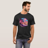 Cookies Synthwave 80s Retrowave Aesthetic T-shirt (Voorkant volledig)