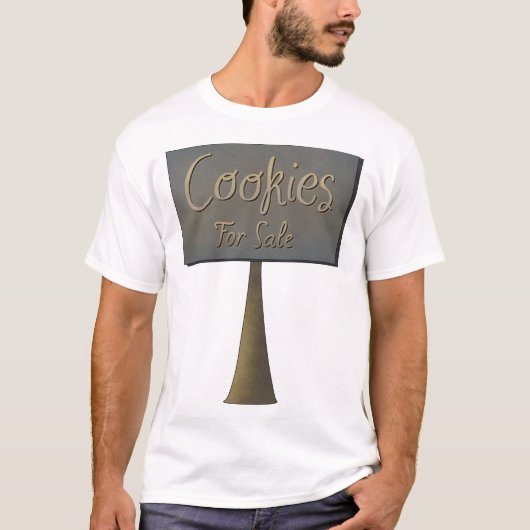 Cookies te koop Mannen T-shirt (Voorkant)