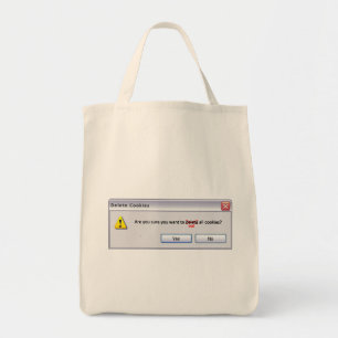 Cookies verwijderen tote bag