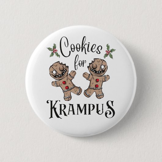 Cookies voor Krampus Button (Voorkant)