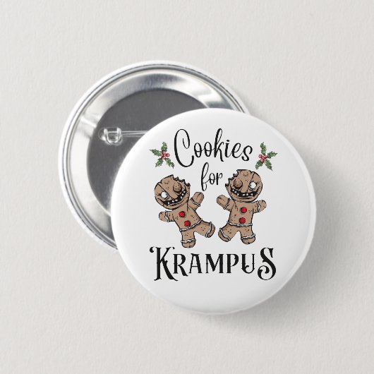 Cookies voor Krampus Button (Voorkant /achterkant)