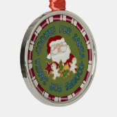 Cookies voor Santa Keepsake Ornament (Rechts)