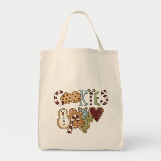 Cookies voor Santa Tshirts en geschenken Tote Bag (Voorkant)