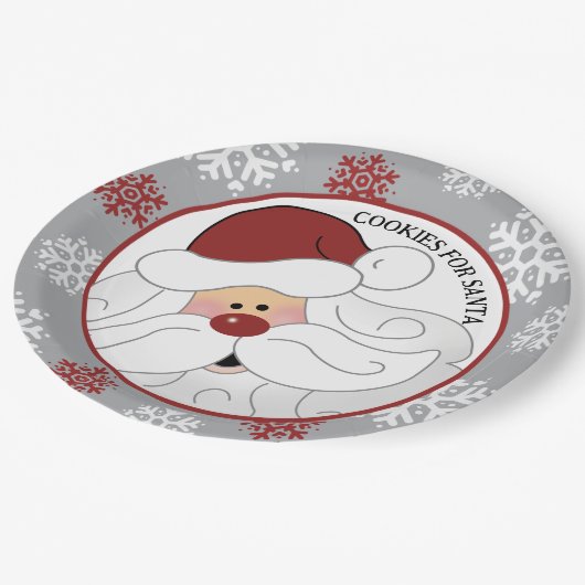 Cookies voor Sinterklaas Schattig ArtbyJess Papieren Bordje (Gekanteld)