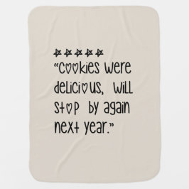 Cookies were delicious inbakerdoek