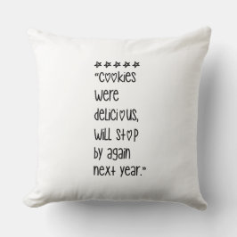 Cookies were delicious kussen