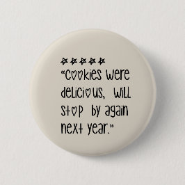 Cookies were delicious ronde button 5,7 cm