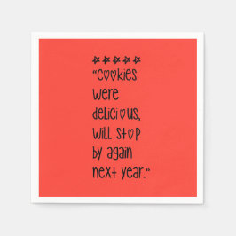 Cookies were delicious servet