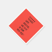 Cookies were delicious servet (Hoek)